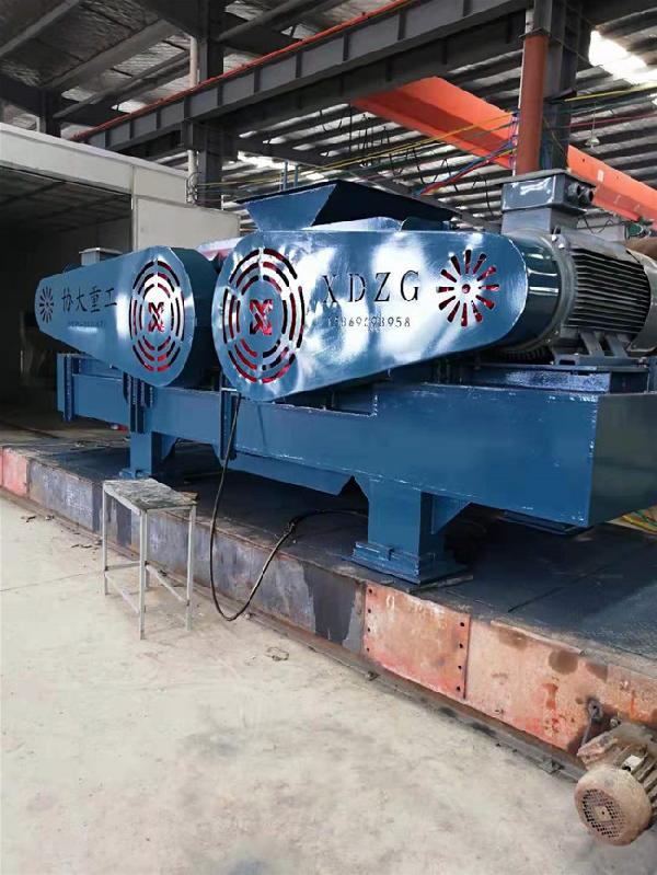 大型河卵石全液壓對輥制砂機