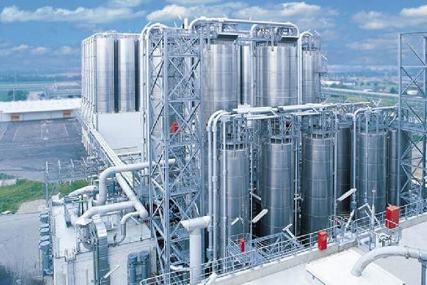 塑料原料制造工廠生產線