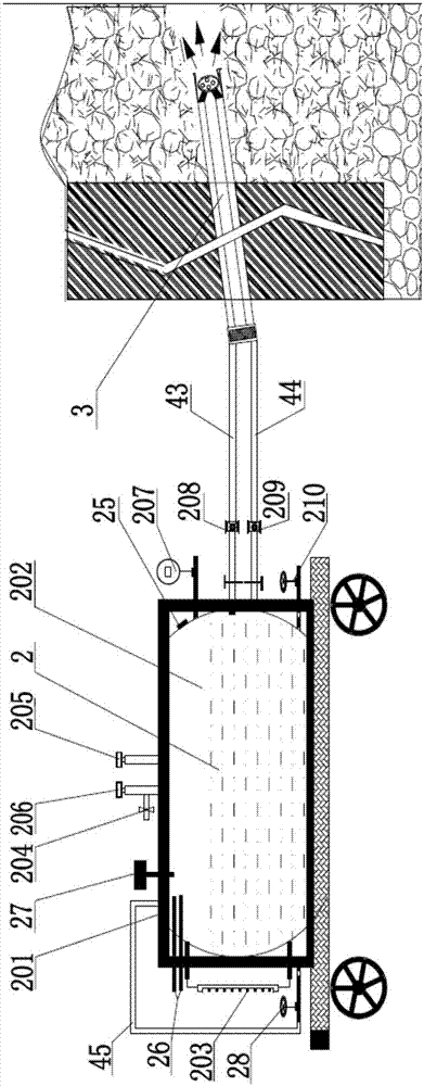 礦用移動式液態二氧化碳防滅火系統的制作方法