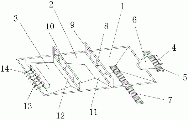 用于節能環保鋼渣淬水?；a線的水池的制作方法