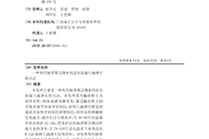 利用地質聚合物水熱晶化制備八面沸石的方法
