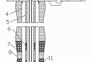 地熱井分層投濾料工藝方法