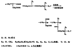 水溶性有機兩性高分子絮凝劑及制備方法