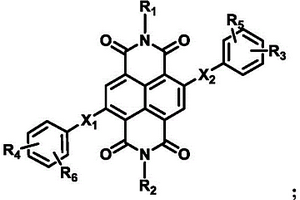 一類基于端基拉電子基苯環衍生物的有機熱電功能材料
