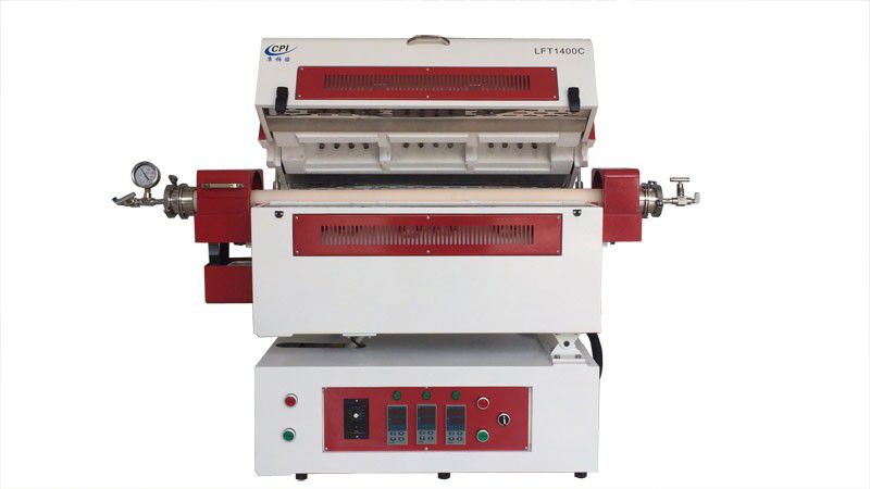 實驗設備：1400系列真空管式回轉爐 LFT1400C 600D60IIIR（管式爐系列）