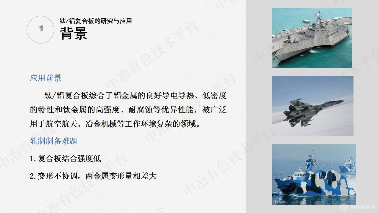 電磁感應加熱異溫軋制制備鈦鋁復合板的工藝研究