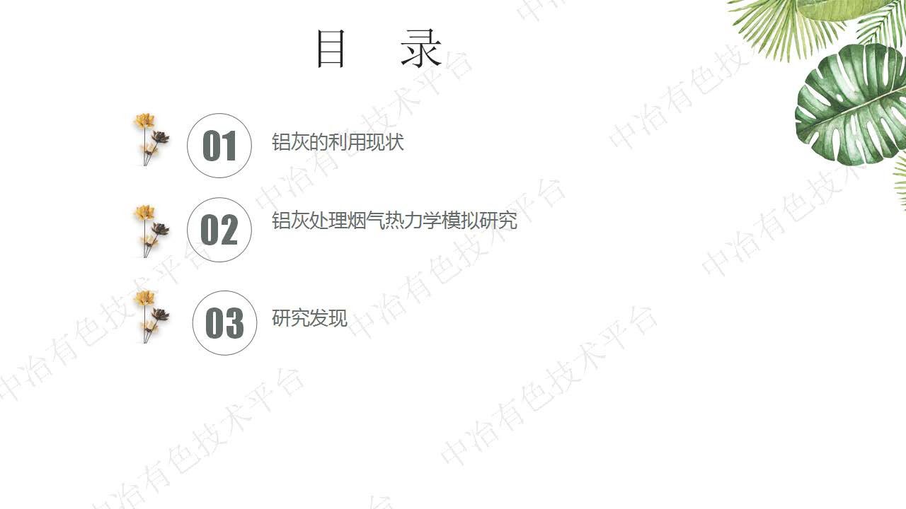鋁灰中多種狀態的鋁高效利用的研究
