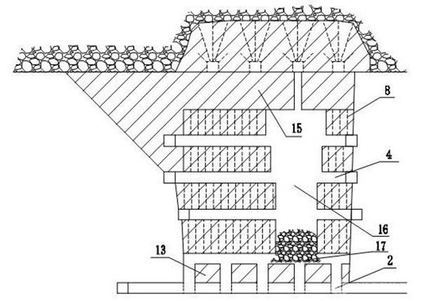 中穩礦巖體強采強出的階段空場采礦法