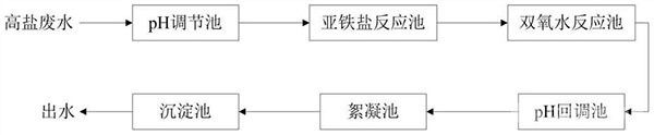 高鹽廢水處理系統和處理方法