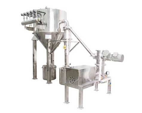 電子電池材料行業專用氣流粉碎機