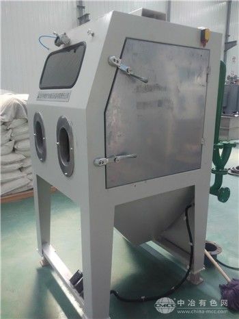 鋁板表面清理噴砂機