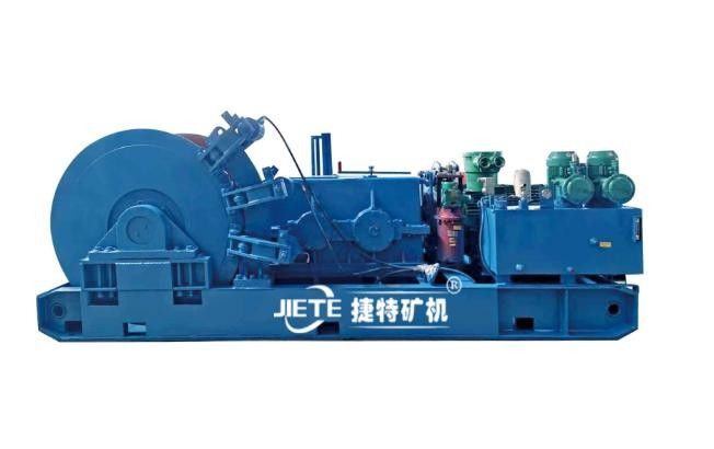 末級液壓制動雙速多用絞車