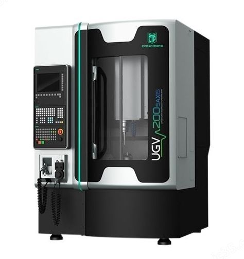 超聲綠色五軸數控機床