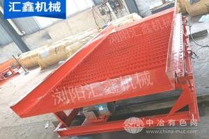 沙金礦振動溜槽設備