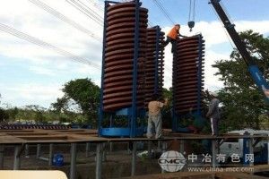 新型砂金粗選溜槽設備