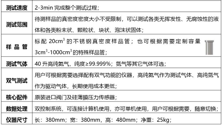 真密度測試儀