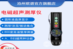 液晶顯示電磁超聲測厚儀