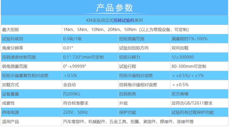 全自動立式扭轉試驗機
