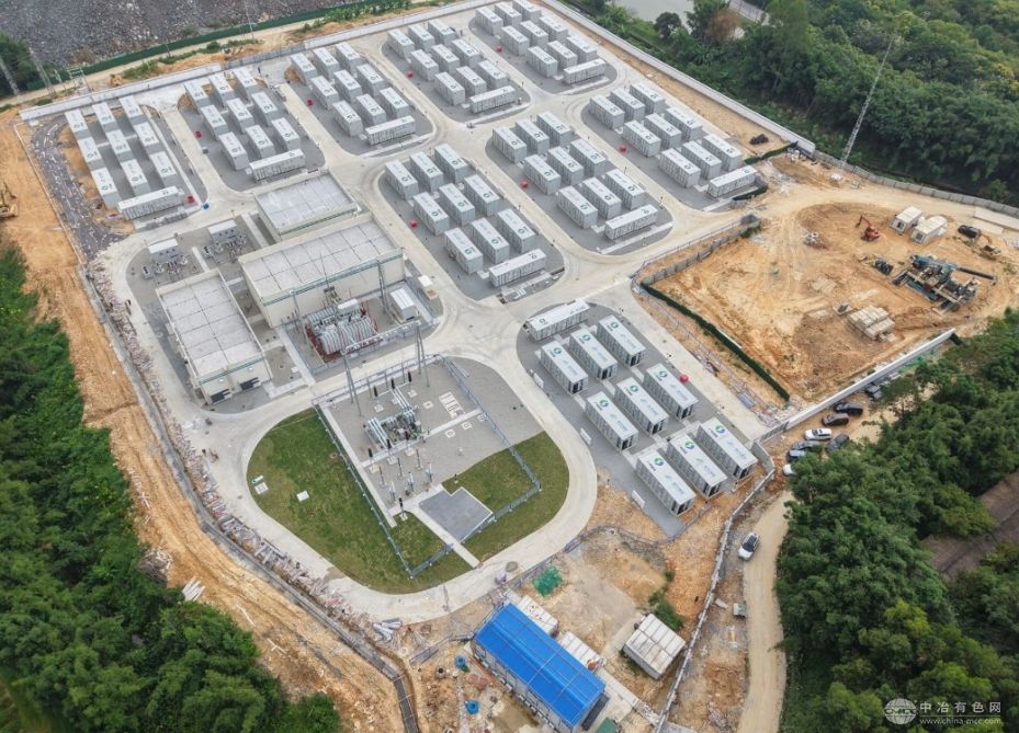 廣東佛山高明區416MWh獨立儲能電站投運，規模達208MW